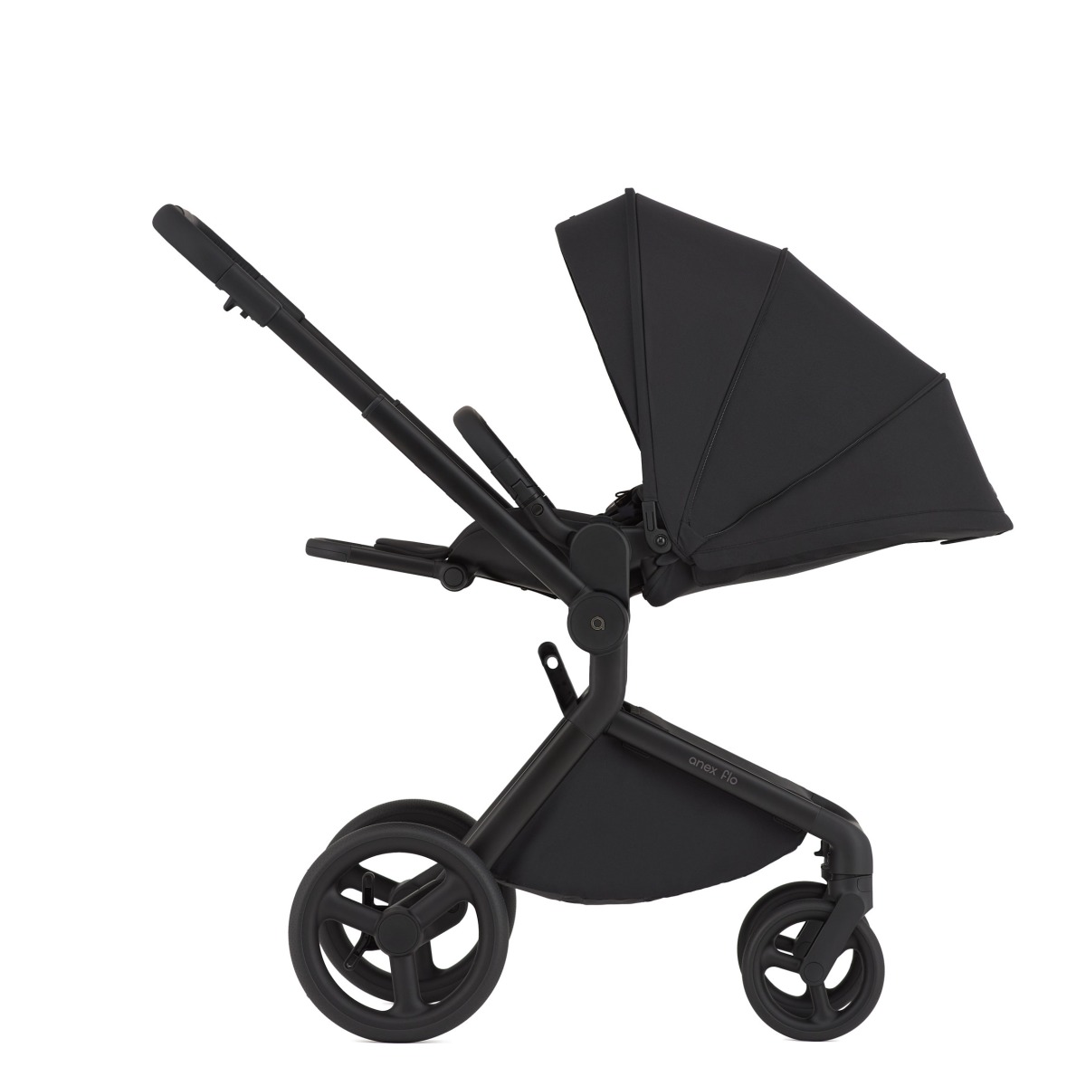 Коляска 2в1 Anex Flo черный - фото 13