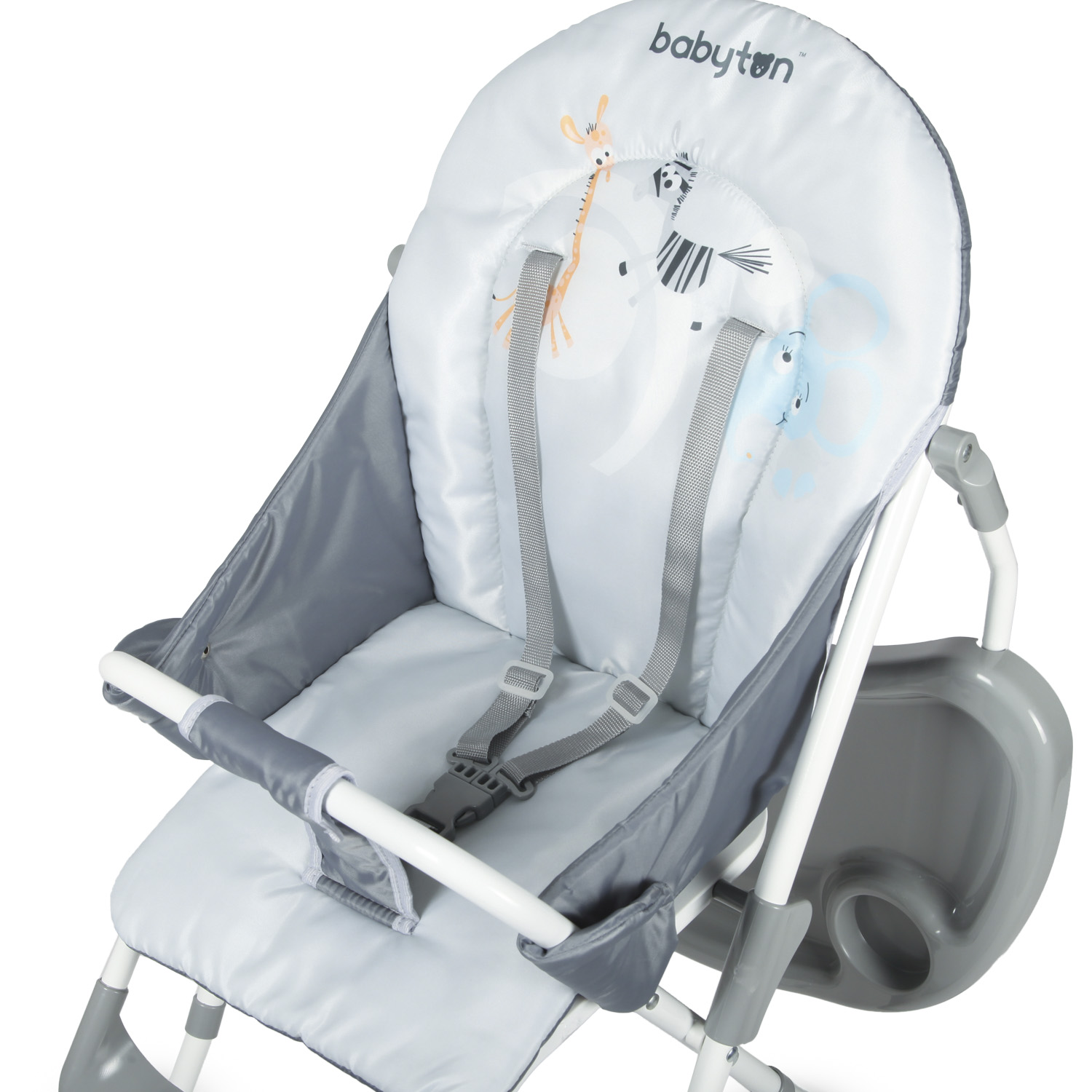 Стульчик для кормления Babyton Grey - фото 9