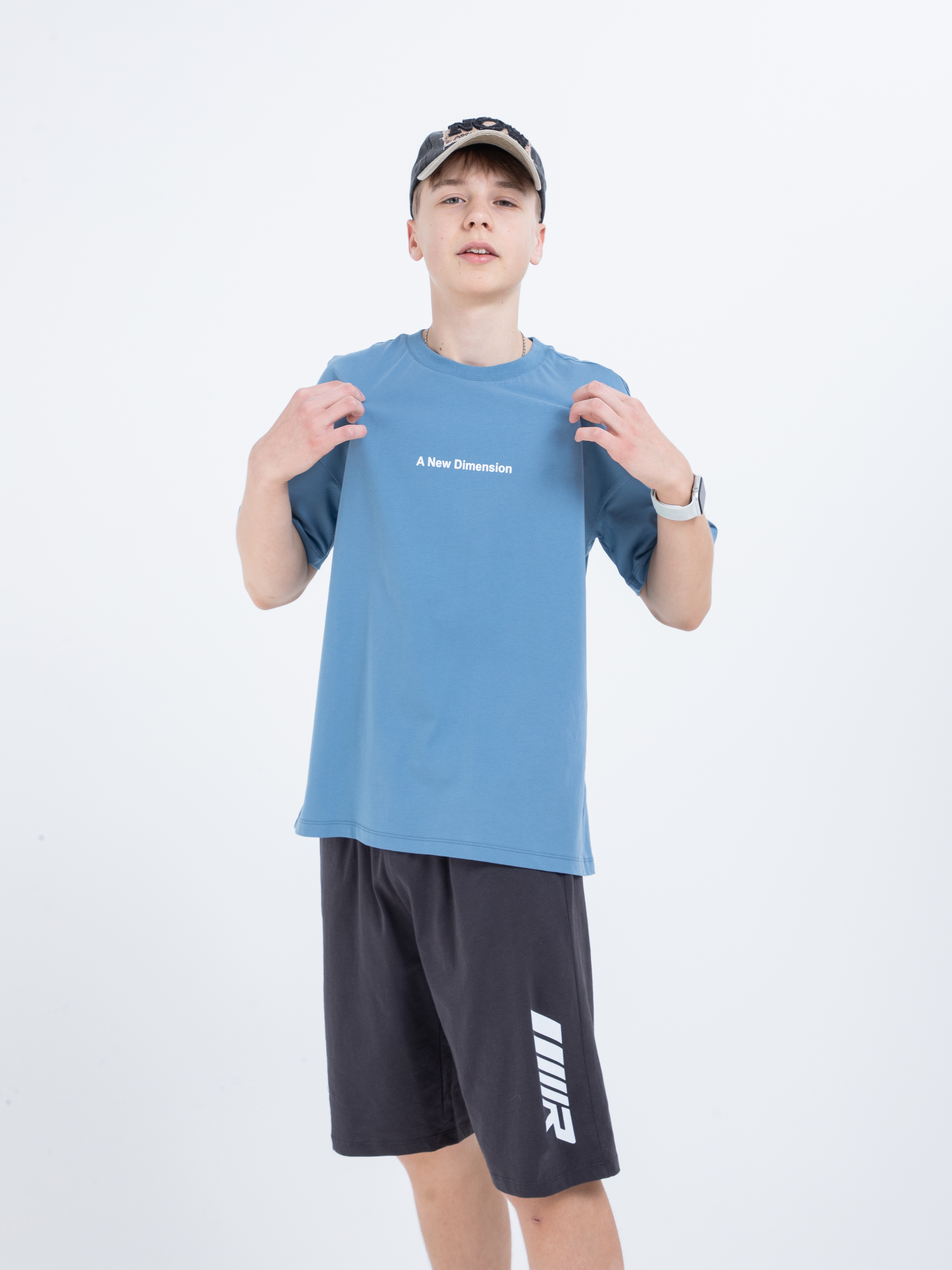 Футболка STELLA MODA 11220_джинс - фото 11