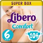 Подгузники Libero Comfort 6 (12-22 кг) 104 шт.