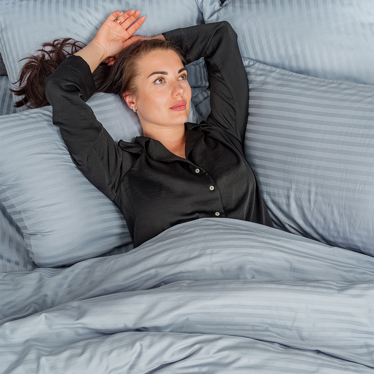 Комплект постельного белья Monocolor двуспальный 4 предм. - фото 7