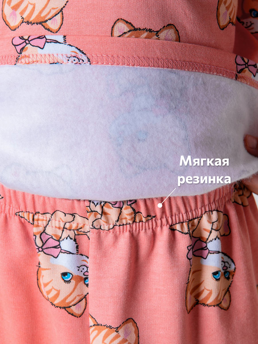 Пижама HappyFox HF00920кораловый - фото 4