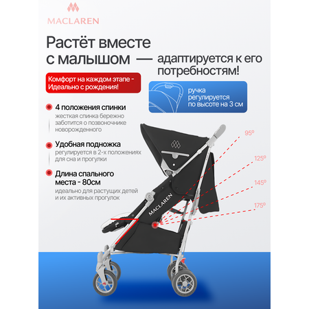 Коляска прогулочная Maclaren Techno XLR