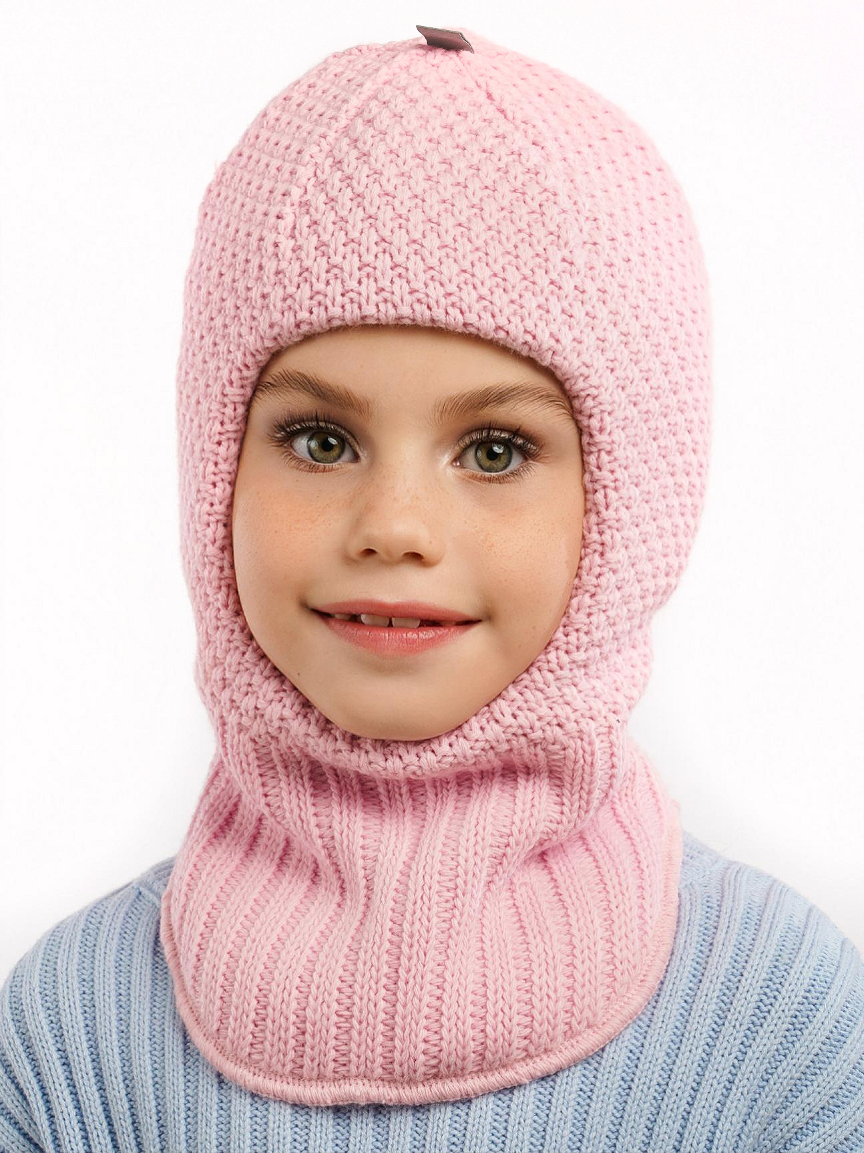 Шапка-шлем ПриКиндер U-W233901 Цвет: Розовый - фото 1