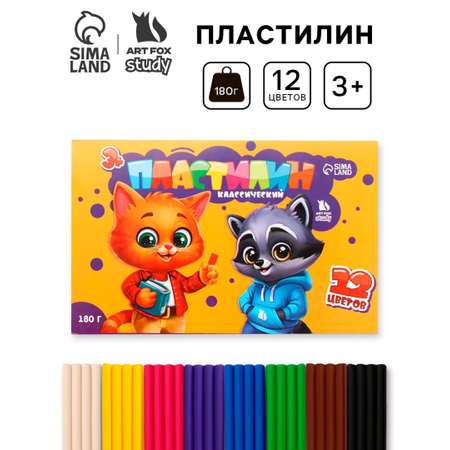 Пластилин ArtFox STUDY