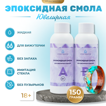 Набор для творчества EPOXYMASTER эпоксидная смола