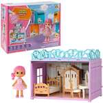 Домик для кукол 1TOY с мебелью