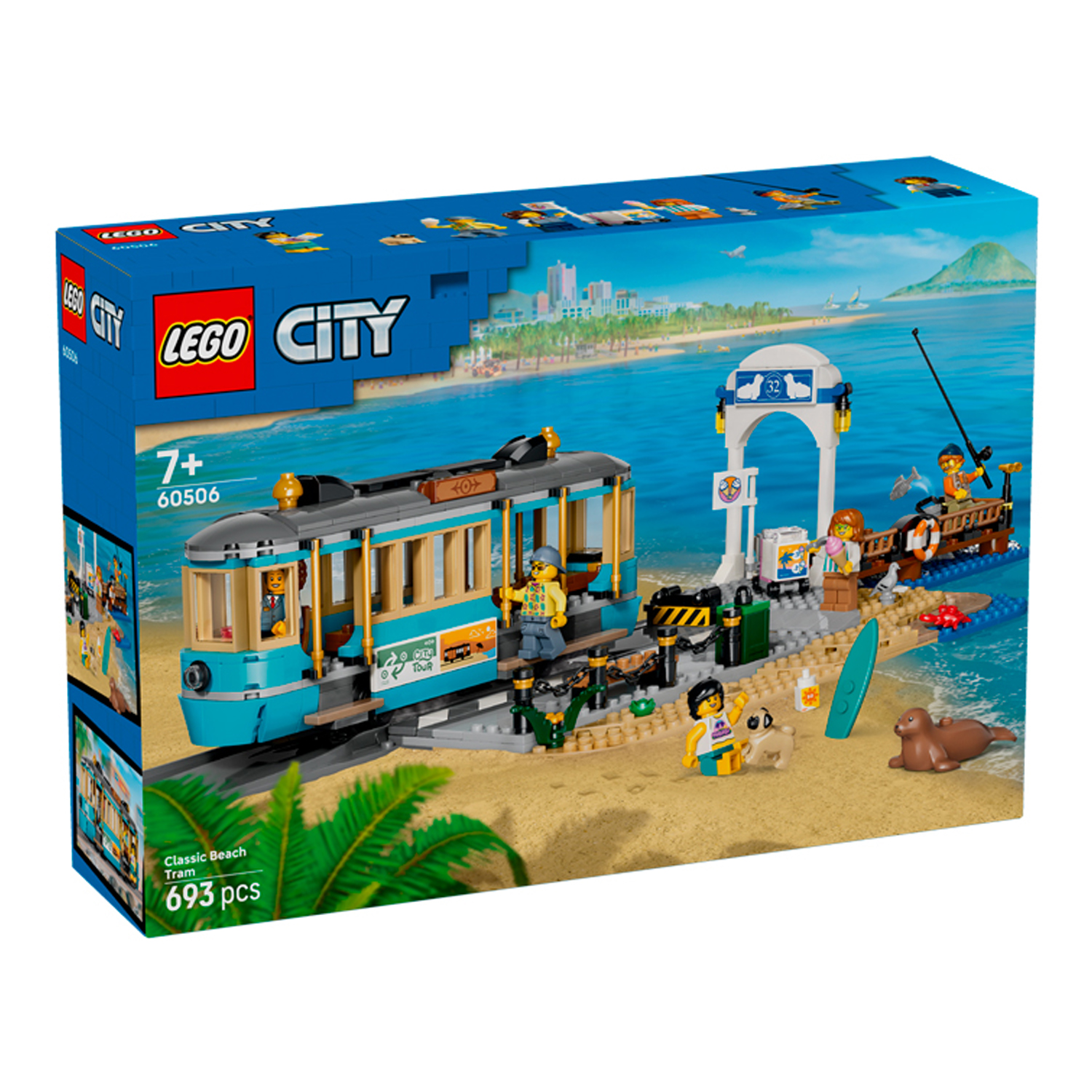 Конструктор LEGO City Классический пляжный трамвай 693 дет. - фото 2