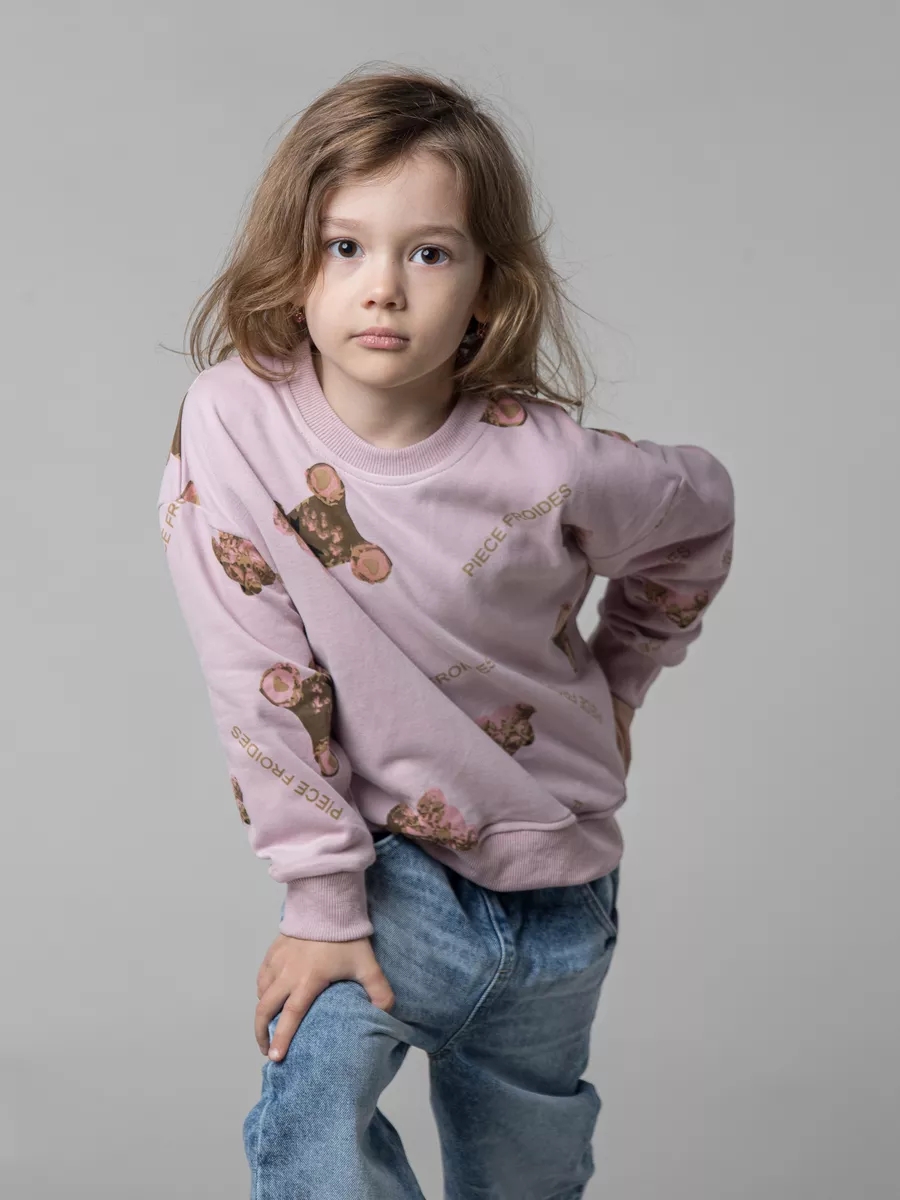 Джемпер LAGODOMEE джмп/пудра/667 - фото 5