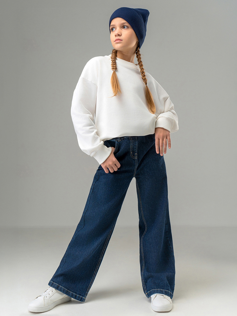 Джинсы HappyFox HF00811т.синий - фото 1