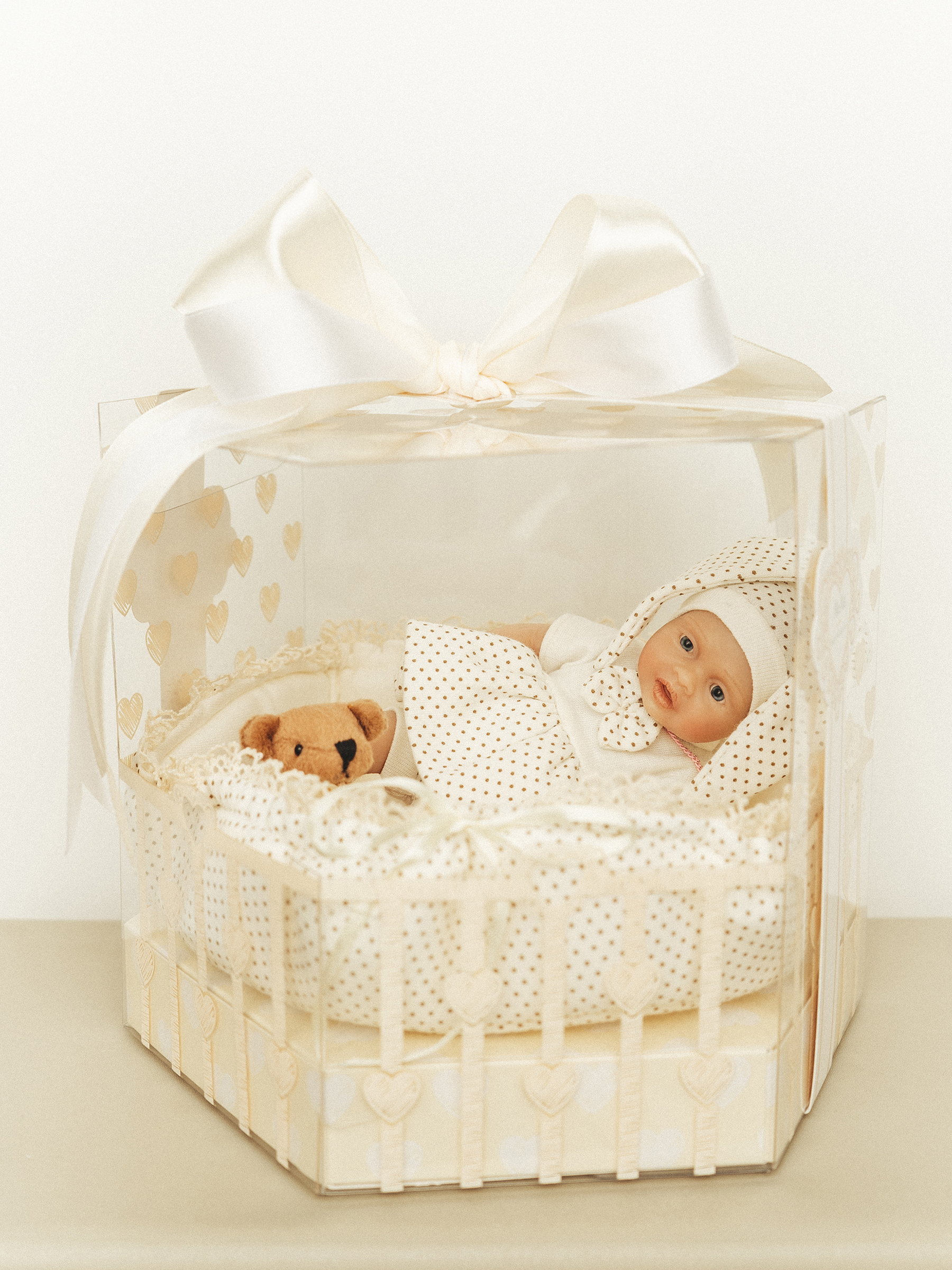 Кукла мини Magic Manufactory Magic baby Пупс реборн девочка высота 19 см 4631162180901 - фото 4