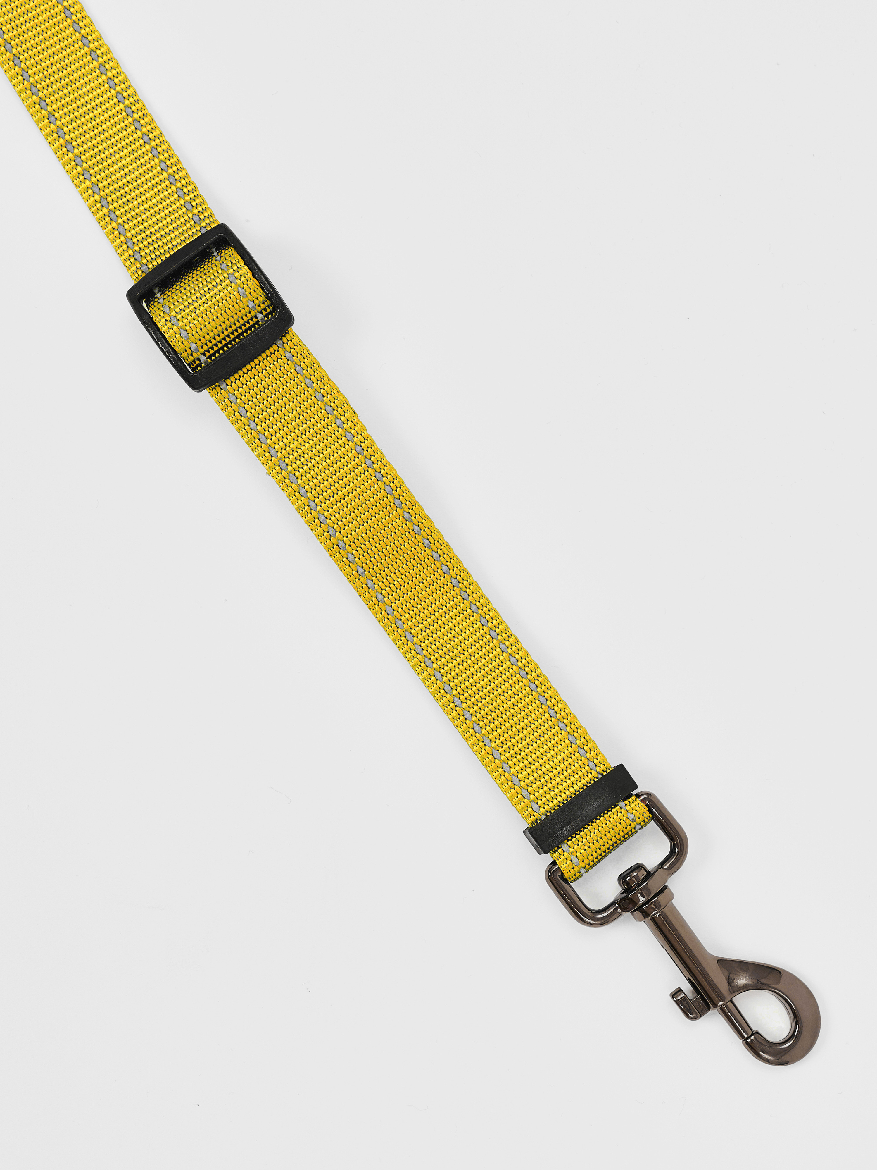 Поводок для собак с неопреновой ручкой Easy Pets 211 цвет Желтый р-р S 1,5см 210см - фото 14