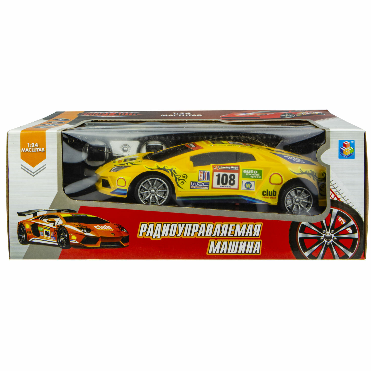 Автомобиль РУ 1TOY 1:24 - фото 4