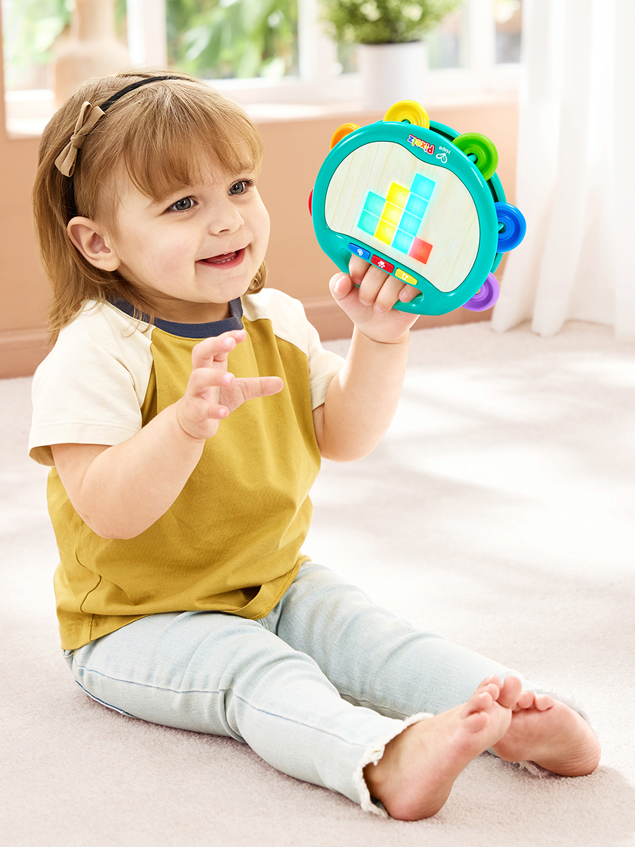 Игрушка музыкальная Hape бубен - фото 1