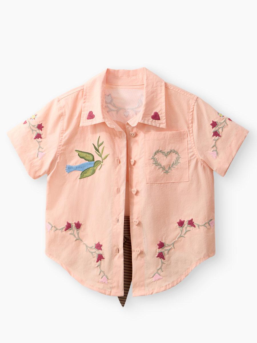 Рубашка Happy Baby 88712-1_pink - фото 5