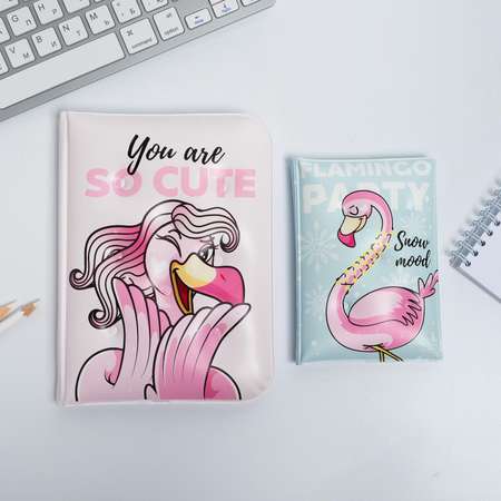 Ежедневник ArtFox Flamingo winter