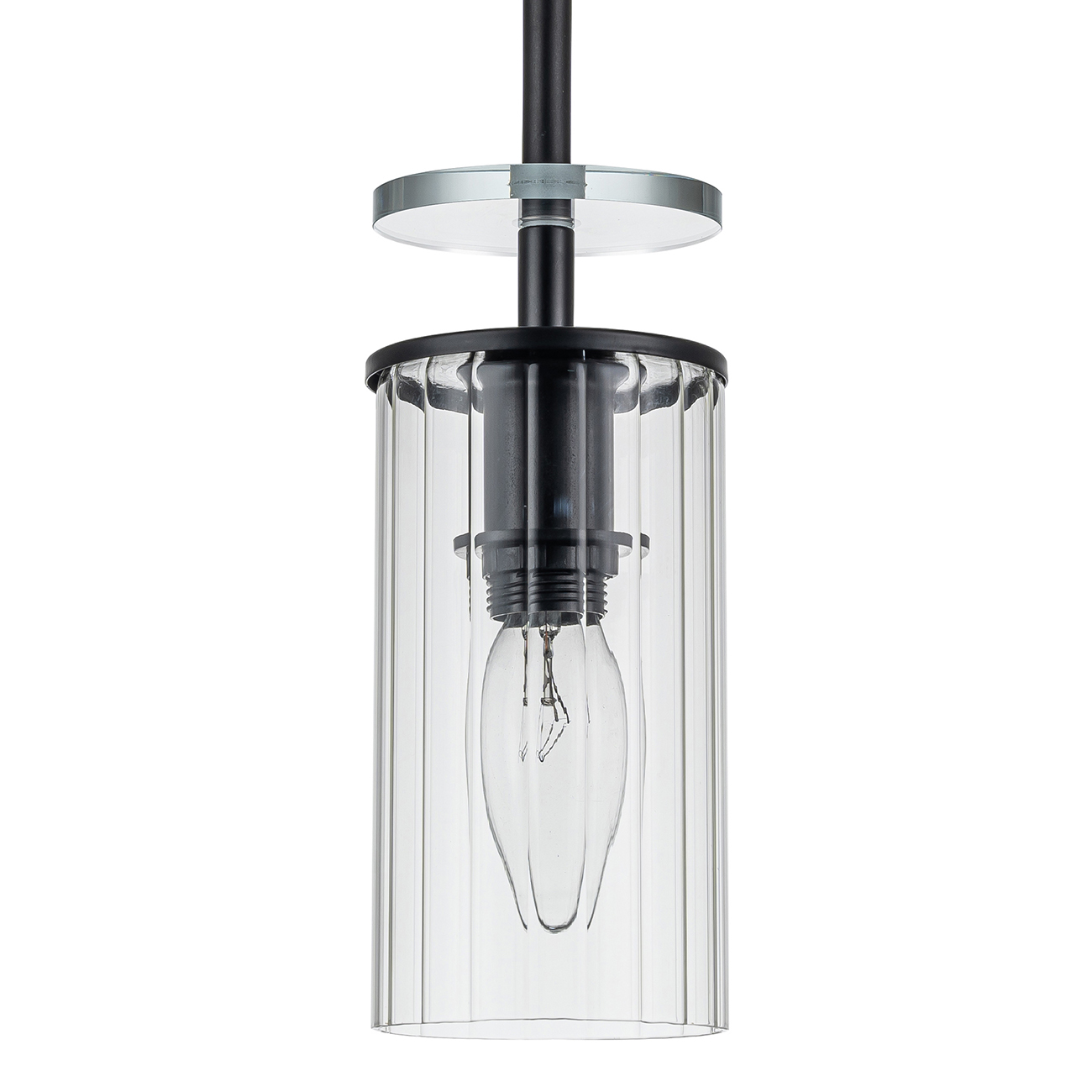 Подвесной светильник ESCADA Escada 10191/1S E14*40W Black - фото 2