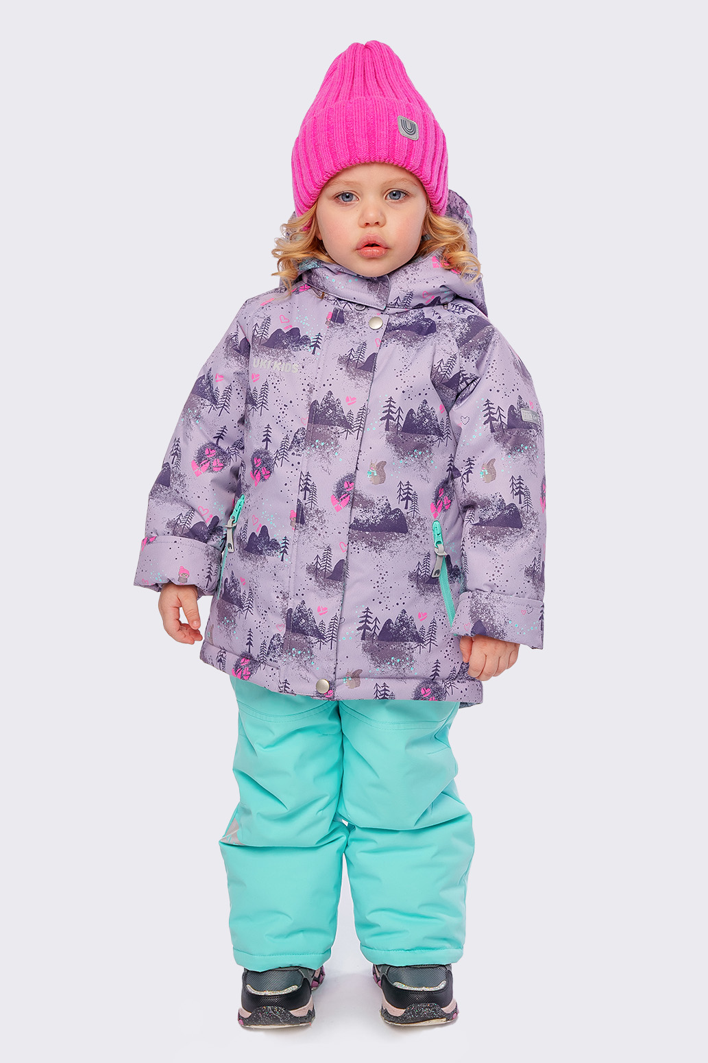 Костюм UKI KIDS 2w25-022сер - фото 2