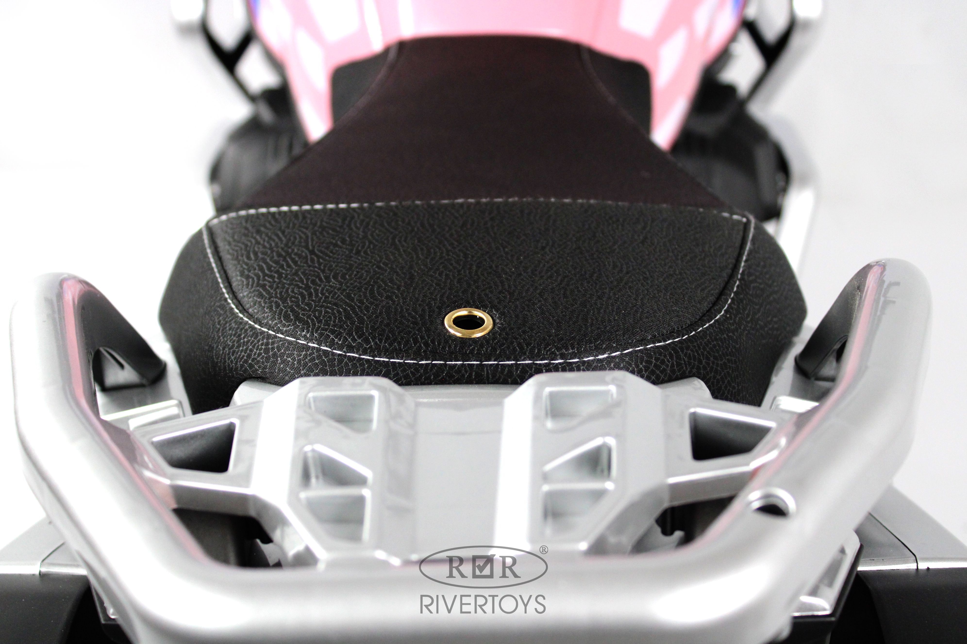 Электромотоцикл RIVERTOYS М111БХ-PINK - фото 8