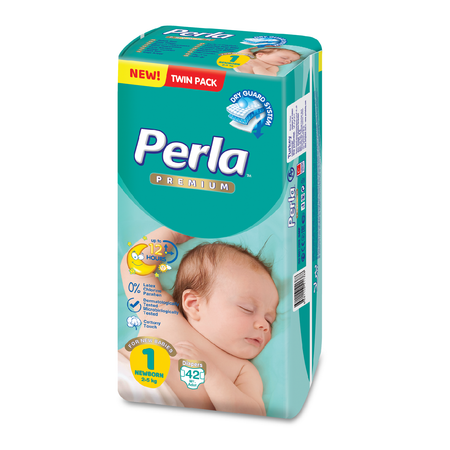 Подгузники Perla NB 42 шт.