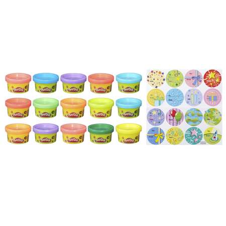 Пластилин Play-Doh Для праздника 15 цв.
