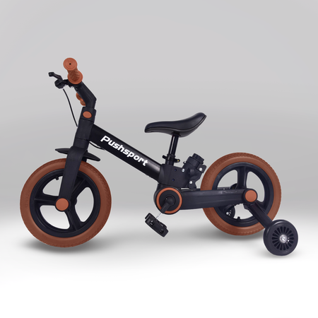 Двухколесный велосипед Pushsport 12 дюймов