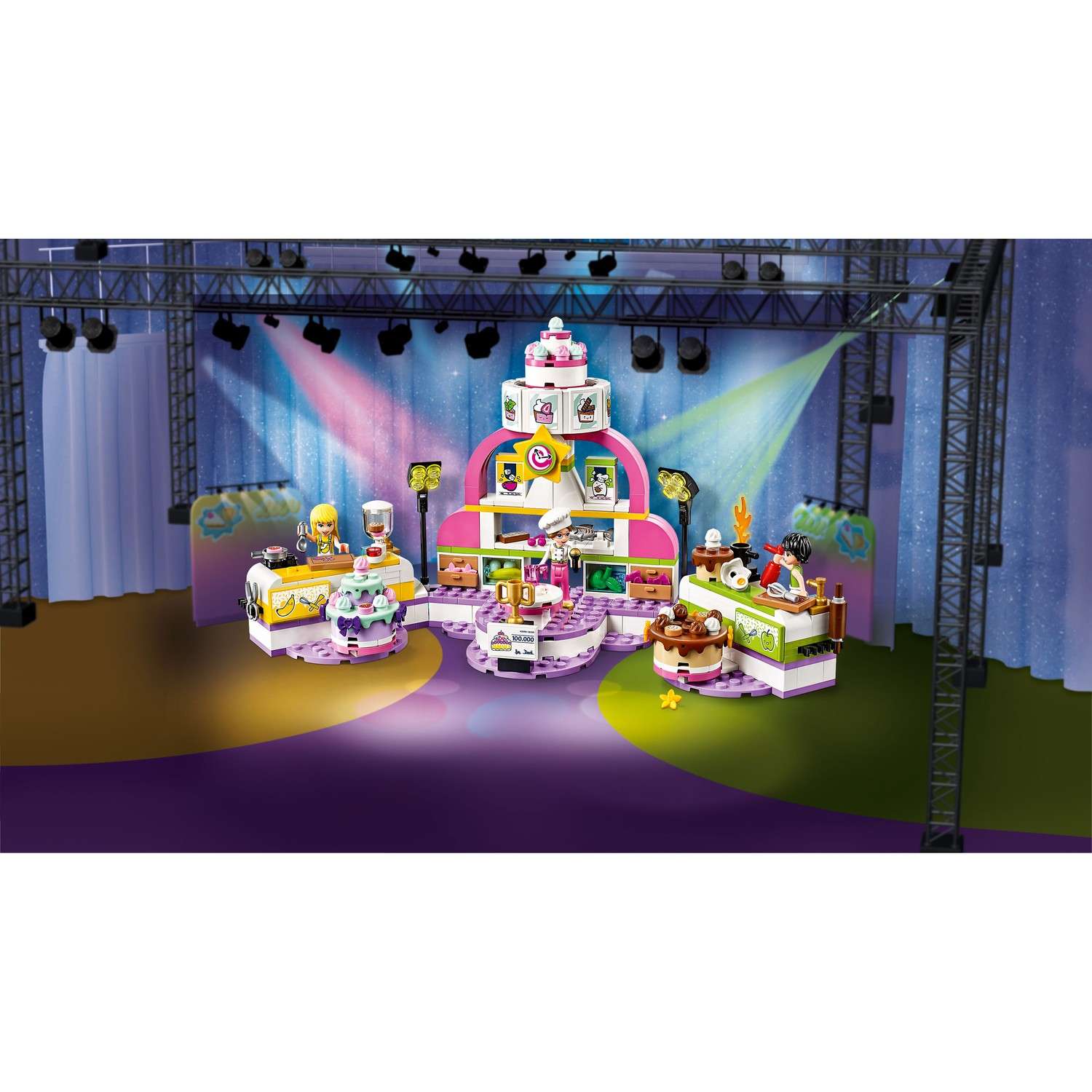 Конструктор LEGO Friends Соревнование кондитеров блочный - фото 9