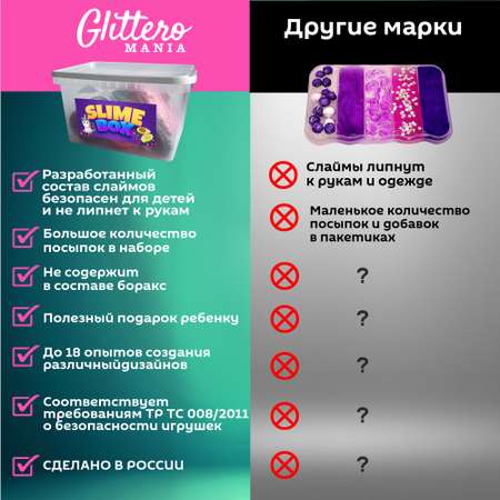Слайм Glitteromania