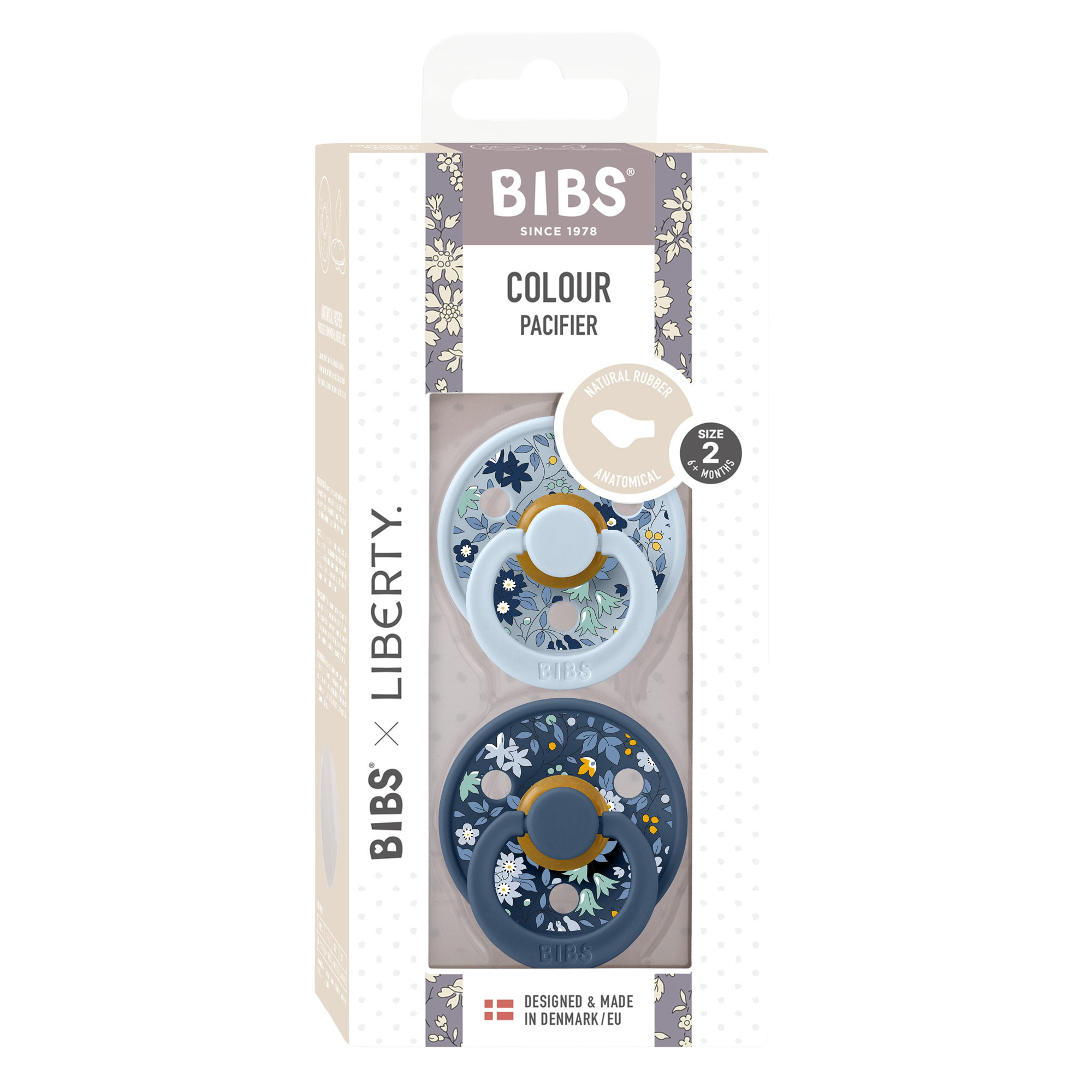 Пустышка BIBS от 6 мес. 2 шт. - фото 2