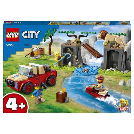 Конструктор LEGO City Wildlife Rescue Off-Roader блочный