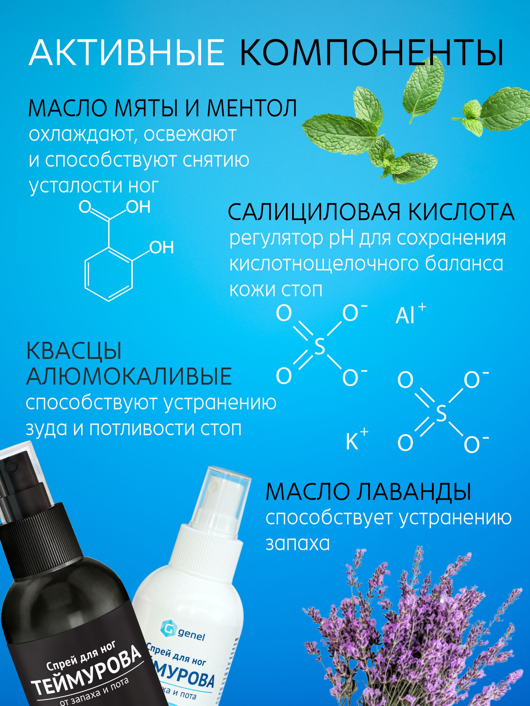 Набор G genel Дезодорант спрей для ног 2 шт - фото 2