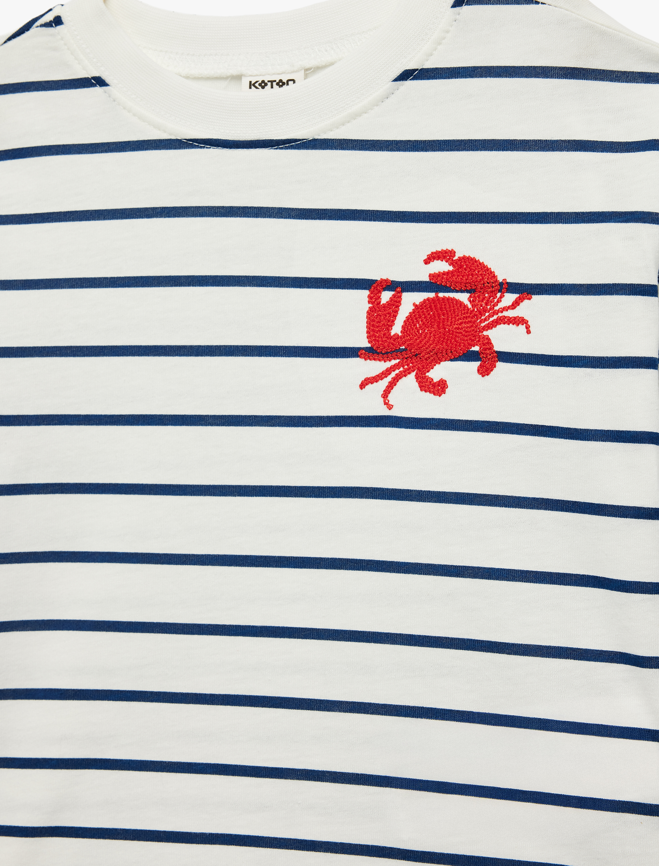 Футболка KOTON 6SMB10026TK0S1 - фото 3