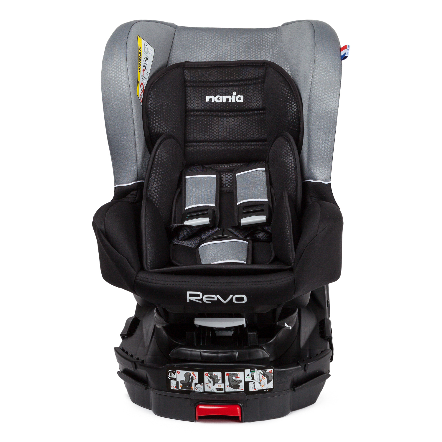 Автокресло Nania Isofix 0+/1 (0-18 кг) серый - фото 10