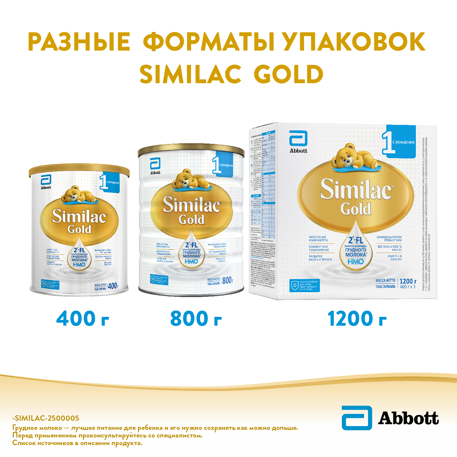 Смесь Similac Gold 1 400г с 0 до 6 месяцев - фото 8