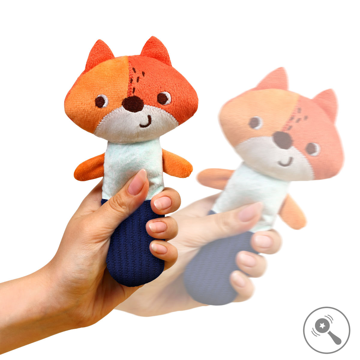 Игрушка Babyono погремушка FOX MONDAY - фото 7