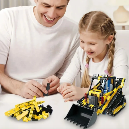 Конструктор Mould King Погрузчик-экскаватор