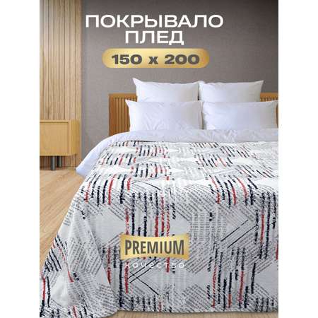 Покрывало Happy Family Сияние 150х200 велсофт