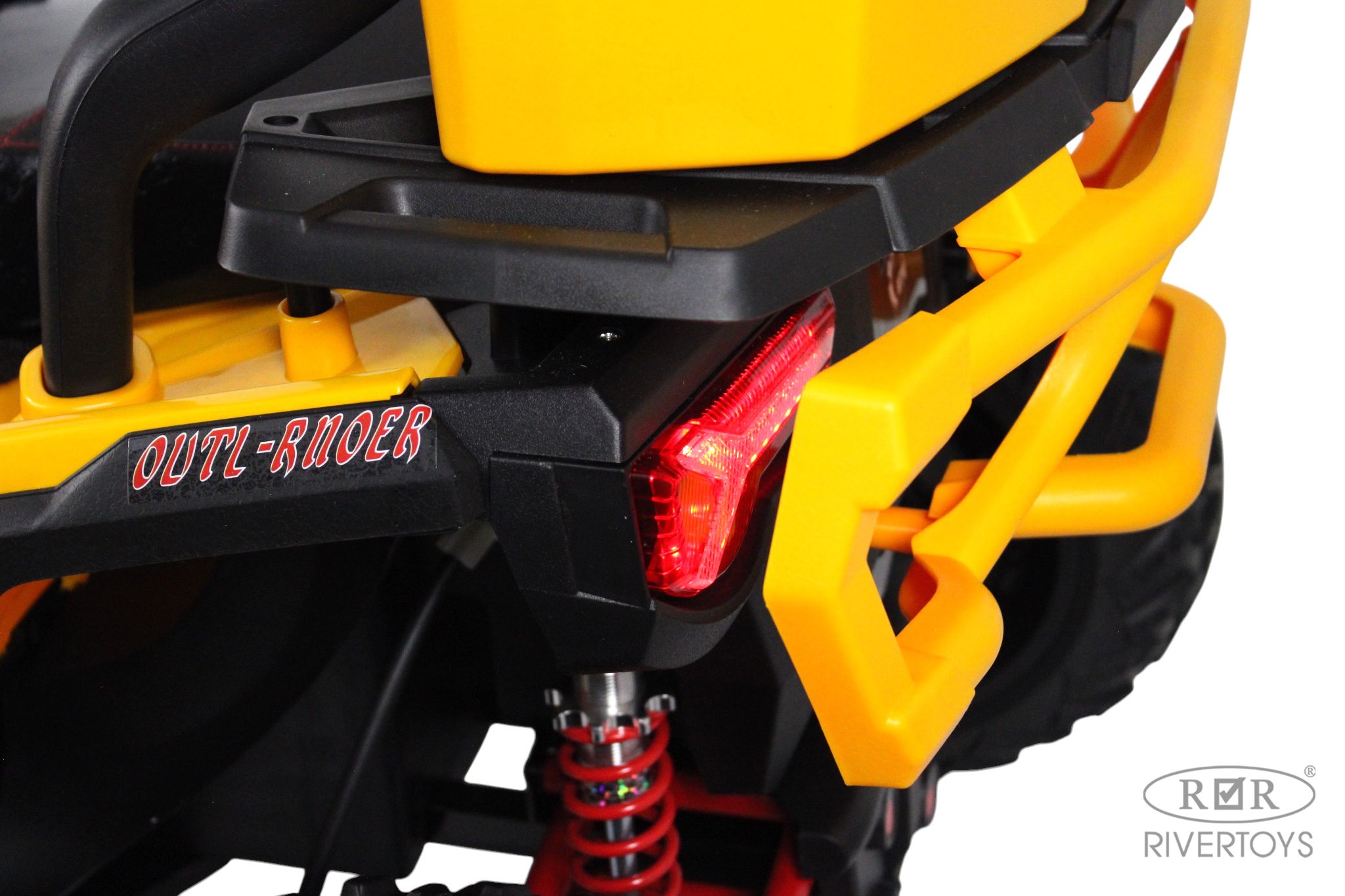Электромобиль RIVERTOYS Z111ZZ-NEW-YELLOW С пультом ДУ - фото 10