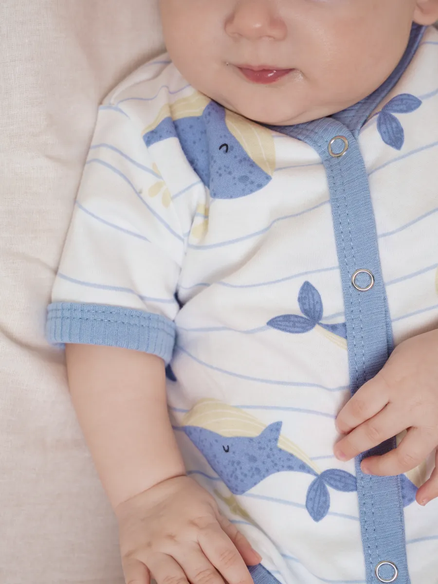 Боди 3 шт Супер Пупс нбр/3пр/бд/sk23/рубчик/морскаясказка - фото 26