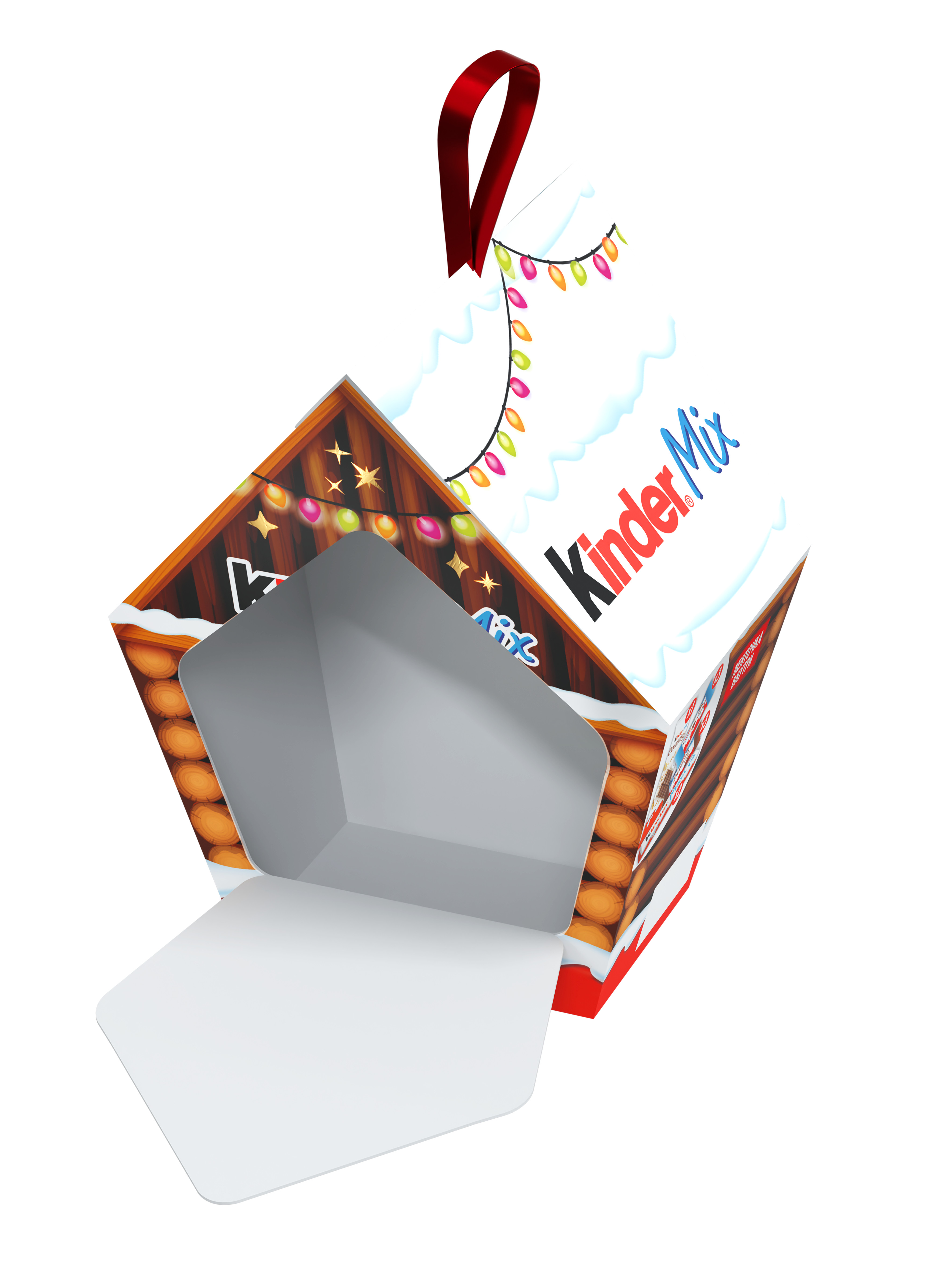 Набор подарочный Kinder Mix Кормушка для птиц 99г - фото 2