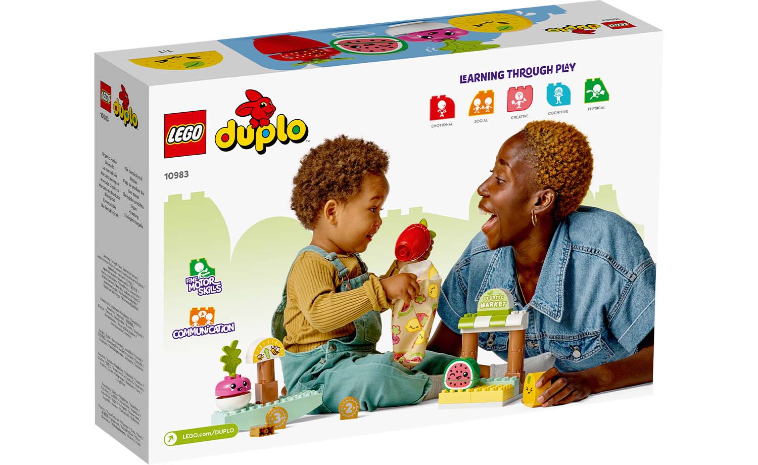 Конструктор LEGO DUPLO Органический рынок блочный - фото 11