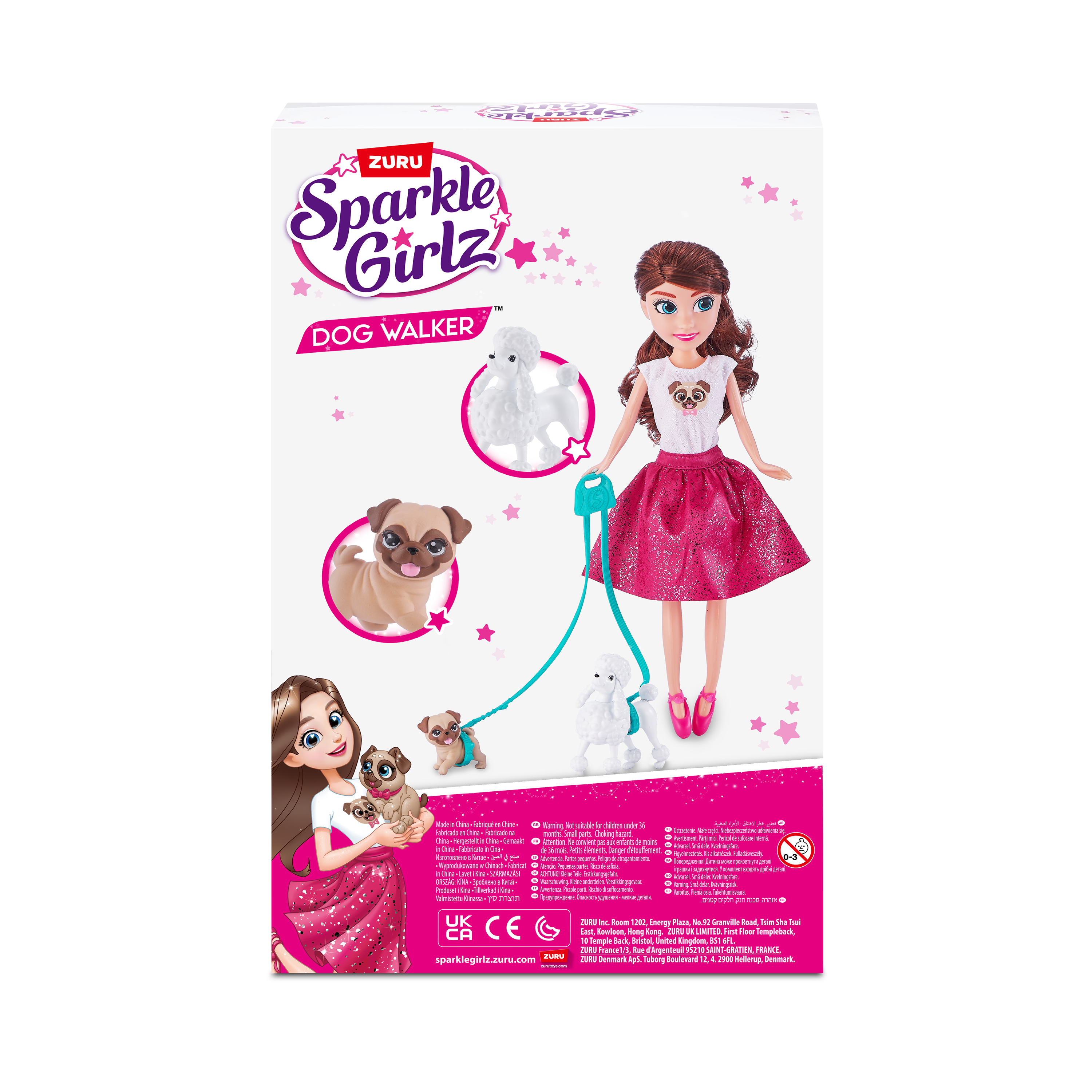 Кукла модельная Zuru Sparkle Girlz Прогулка с собакой 10065 - фото 13