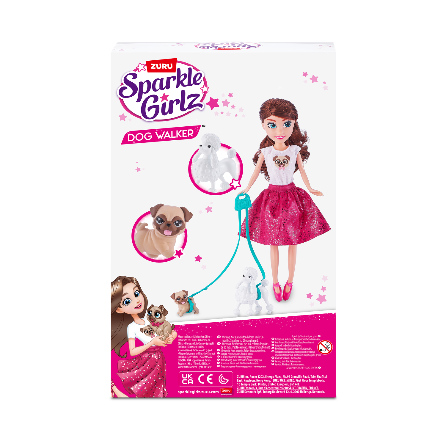 Кукла модельная Zuru Sparkle Girlz Прогулка с собакой 10065 - фото 13