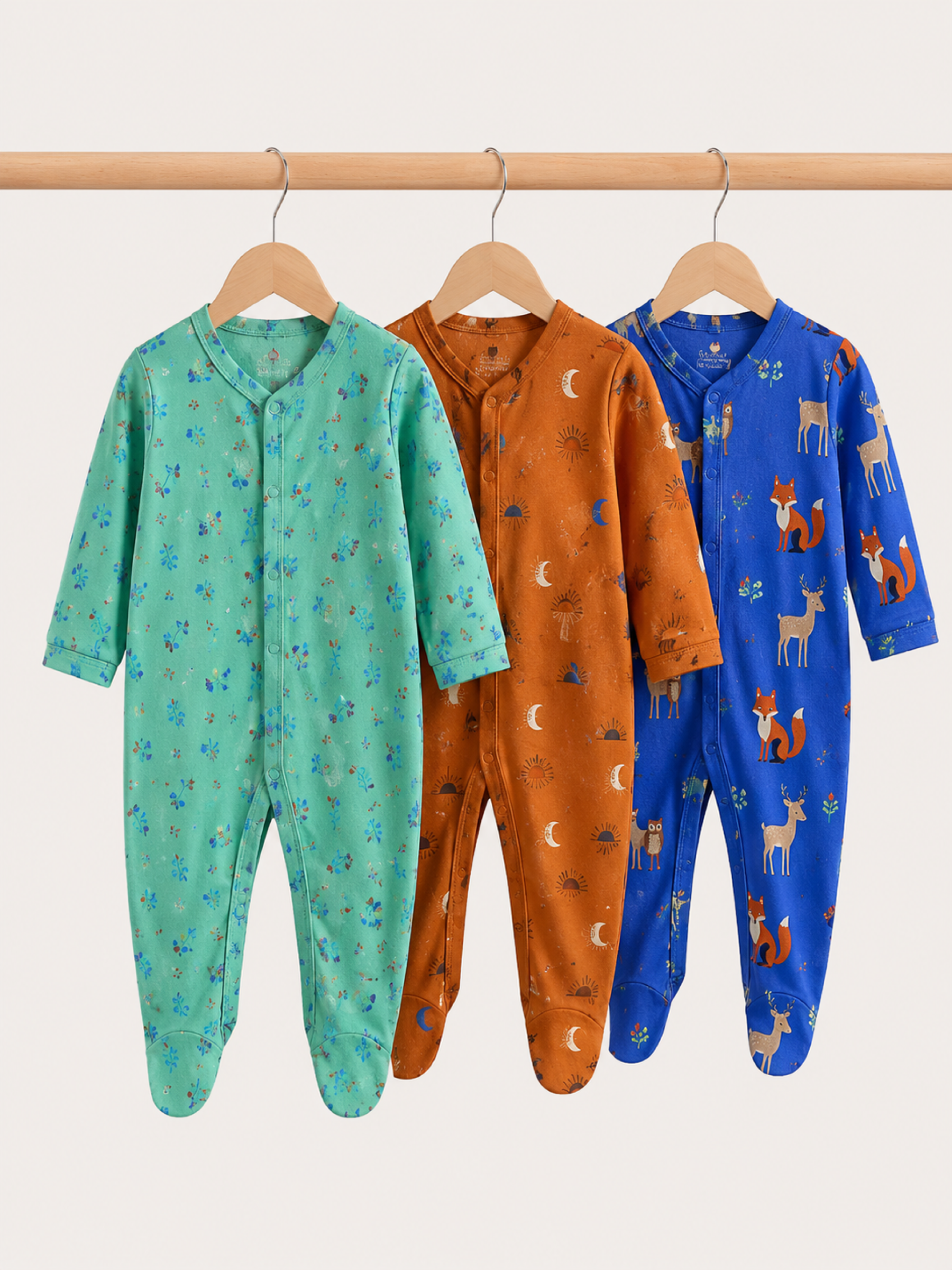 Комбинезон 3 шт HAPPY LAMA MJ77 - фото 1