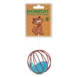 Игрушка для кошек Homecat Мышка в шаре 6см