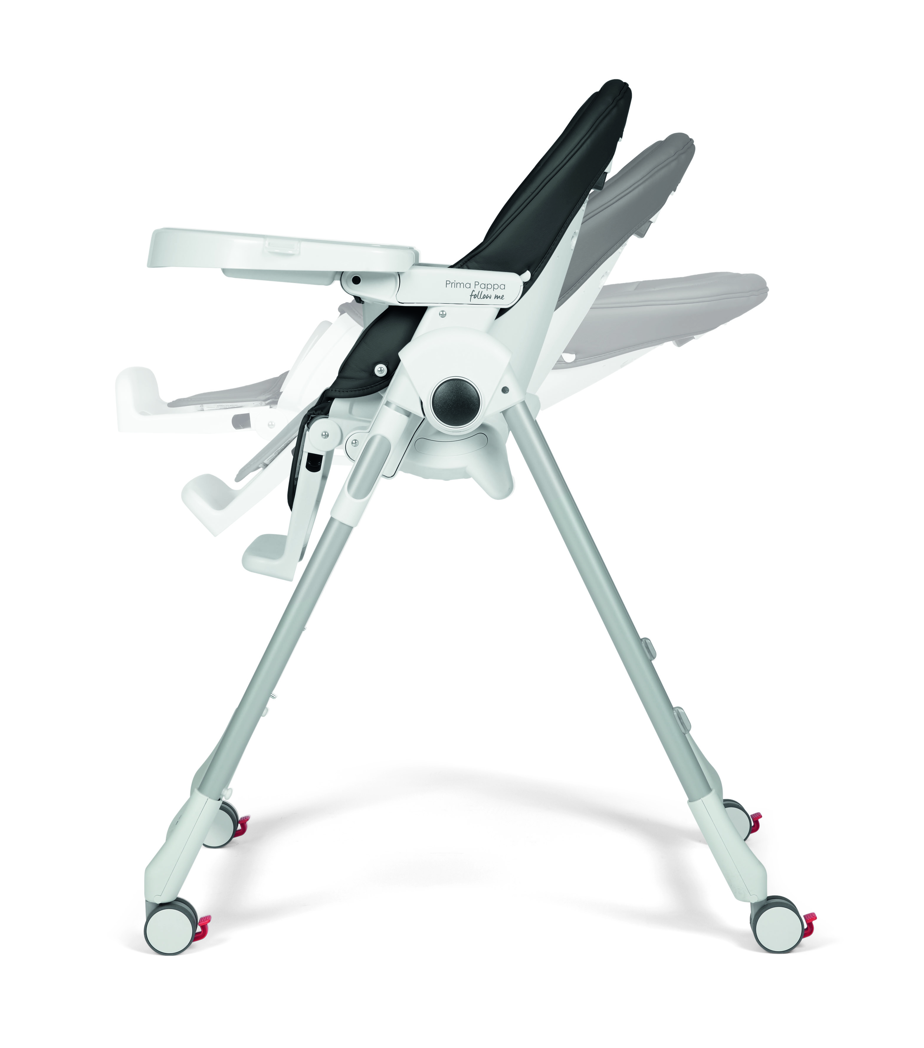 Стульчик для кормления Peg-Perego Prima Pappa Follow Me Plus черный - фото 23