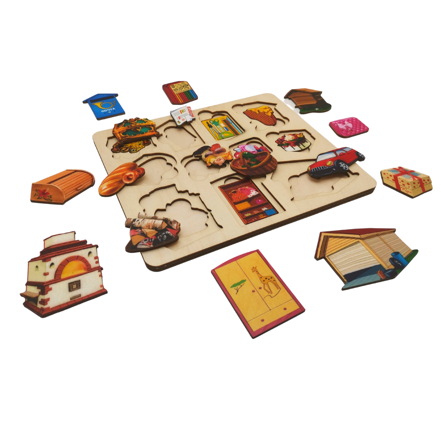 Игрушка Нескучные игры пазл Что внутри - фото 3