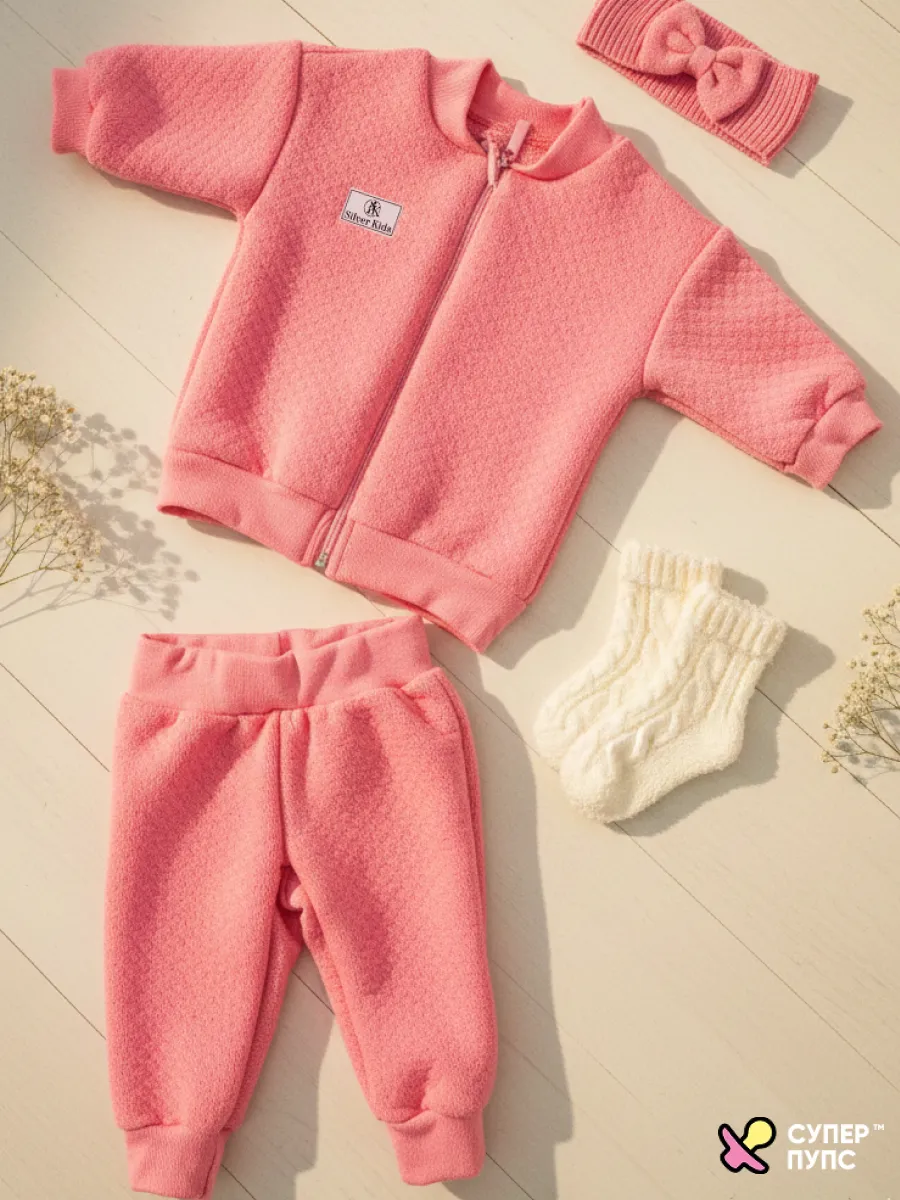 Костюм Супер Пупс Мод4н/розовый - фото 12