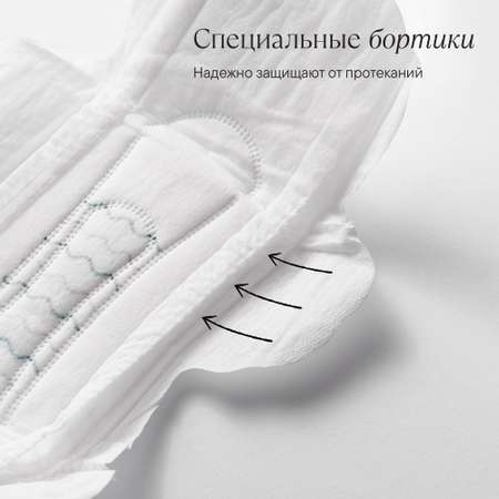 Прокладки YIOIY дневные с крылышками и бортиками 10шт х12
