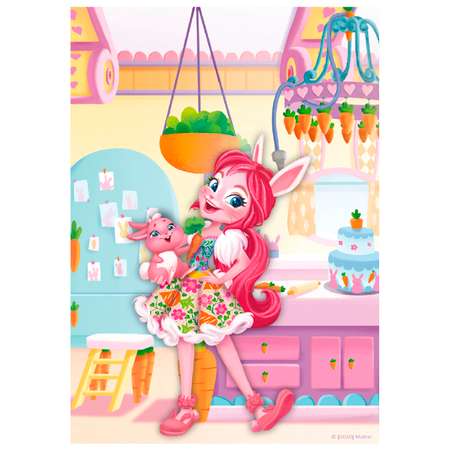 Набор для творчества Enchantimals Рисуем наклейками по номерам Волшебные подружки 62293
